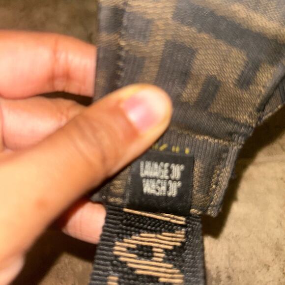 Fendi Brown Monogram Visor Authentic - Picture 7 of 9